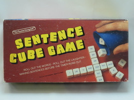 Sentence Cube Game 1990 The Games Gang 100% Complete Excellent Condition - £9.63 GBP