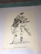 Baltimore Colts Football 1981 Shell Oil Roger Carr Print - £5.58 GBP