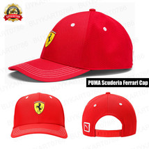 Scuderia Ferrari Fanwear Puma Original Baseball Cap Polyester Red - $39.99