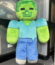 Minecraft zombie Plush Toy Jinx Mojang Stuffed Animal Toy Spin Master 12&quot; - £8.52 GBP
