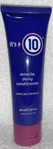 It&#39;s A 10 Miracle Daily Conditioner Dentangle Frizz Hydrate Hair 2 oz/60mL New - £9.44 GBP