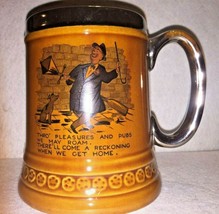 Vintage Lord Nelson Pottery Humorous Pub Crawl Beer Mug  1-74 - £7.93 GBP