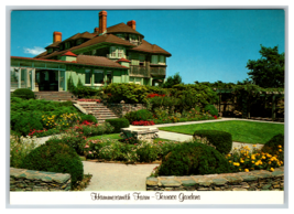 Hammersmith Farms Terrace Garden in Ocean Drive, Rhode Island Postcard U... - £3.90 GBP