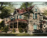 President Fairbanks Residence Indianapolis IN Indiana UNP DB Postcard O20 - $5.89