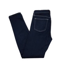 J Crew Skinny Jeans Womens Size 25 Low Rise Blue Dark Wash  - $16.82