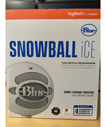 Blue Snowball iCE Plug &#39;n Play USB Microphone WHITE 988-000071 - $45.18 CAD