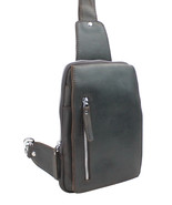 Vagarant Traveler Cowhide Leather Chest Pack Travel Companion LK05.DB - £61.99 GBP