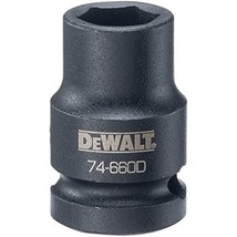 DEWALT DWMT74659OSP 6 Point 1/2&quot; Drive Deep Impact Socket 1-1/8&quot; SAE - £19.57 GBP