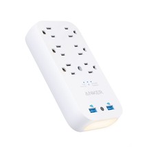 Anker Outlet Extender with Stepless Dimming Night Light,Surge Protector,... - $46.99