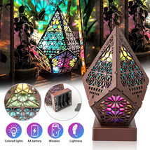 Led Colorful Diamond Night Light Polar Star Large Floor Lamp Bohemian Decoration - £21.95 GBP