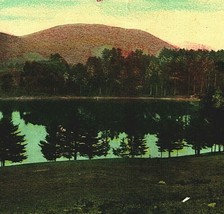 Warrensburg NY New York Echo Lake Hackensack Mountain 1915 Vtg Postcard  - £3.07 GBP