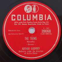 Arthur Godfrey – The Thing / Yea - Boo - 1950 10&quot; 78 rpm Shellac Record 39068 - $35.68