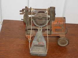Vintage Kenton Jaeger Cast Iron Cement Mixer Toy - $346.23 CAD