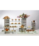 TRAY RISERS BUFFET RISERS DISPLAY  BAR DISPLAY DECOR HEAVY DUTY CATERING... - $1,870.11