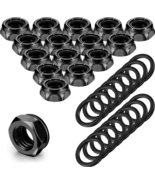 16 Pieces Skateboard Truck Nuts and 16 Pieces Skateboard Truck Axle Wash... - $241.84 MXN