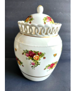 Limited Edition Royal Albert Old Country Roses Biscuit Barrel #3669 of 8000 - £58.42 GBP
