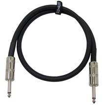 Gls Audio Speaker Cable 1/4&quot; To 1/4&quot; - 12 Awg Professional, Black, 3 Ft. - £27.17 GBP