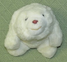 Vintage Gund Snuffles 6&quot; 1980 White Polar Bear Teddy Plush Stuffed Animal Toy - £12.68 GBP