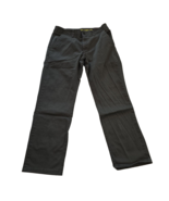 Lee Pants Mens 32x30 Dark Gray Cargo Extreme Comfort Straight Fit Stretc... - $20.05