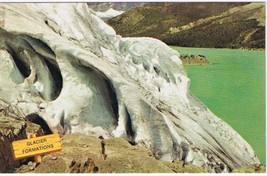 Alberta Postcard Icefield Icefield Crevasse Formations Canadian Rockies - £1.14 GBP