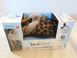Isotoner Memory Foam Pebble Slippers Size SM 6.5-7 Brand New - £31.63 GBP