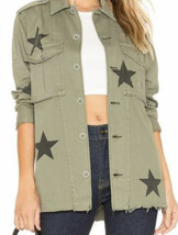 Cezele Military Jacket Stars Royal Honor Size Small Green - £66.95 GBP