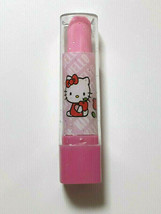Hello Kitty Lippenstift-Radiergummi-Etui SANRIO Cute Pink Goods Rare Old Retro - £13.15 GBP