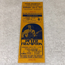 Peter Frampton The J Geils Band Foghat Rick Derringer 1977 Unused Ticket Usa Tix - £13.70 GBP