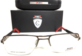 New Charriol Sport SP 23004 C5 54mm Silver Semi-Rimless Men&#39;s Eyeglasses Frame - $169.99