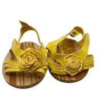 Build-a-Bear Doll Clothes Yellow Sandals With Flower Design - $7.68