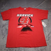 Nascar #4 Kevin Harvick TShirt Adult XL Red Casual Stewart Haas Racing Mens - $19.68