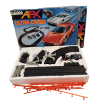 Aurora Afx Ultra Carlo Ho Scale Slot Racing Track Set No Cars - $48.37