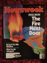 NEWSWEEK magazine March 1 1982 El Salvador Warsaw Poland  - £12.51 GBP