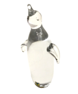 Vtg Maleras Sweden Full Lead Crystal Art Glass Penguin Hand Signed Paper... - £30.36 GBP