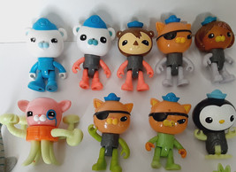 Mattel Octonauts Figures Toy Lot Of 10 Including Shark &amp; Octopus Meomi HTF - £11.67 GBP