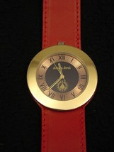 Wrist Watch Bord a' Bord French Uni-Sex Solid Bronze, Genuine Leather B12 - £102.22 GBP