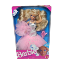 Vintage 1991 Sparkle Eyes Prettiest Ever Barbie # 2482 Mattel Original Box New - £95.97 GBP