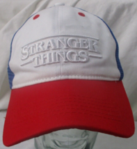Texas Rangers Stranger Things Hat Cap Dustin Henderson Netflix Limited Adjustabl - £13.16 GBP