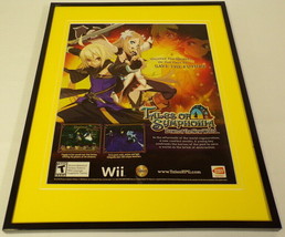 Tales of Symphonia 2008 Wii Framed 11x14 ORIGINAL Advertisement - £27.14 GBP