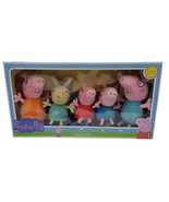 Just Play Peppa Pig Family Fun Plush Stuffed Animal 5 Pack, Peppa, Rabbi... - £47.17 GBP
