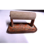 Antique Miles Craft Concrete Edger Tool Cast Iron 25A Cleveland OH 1950s... - £15.22 GBP
