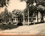 Vtg 1940s Artvue Postcard Great Mormon - Tabernacle Salt Lake City UT O12 - £4.23 GBP