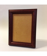 Picture Frame Leaf Pattern Cass Wood 4 1/2&quot; X 6 1/2&quot; Photo Desk Table Re... - $25.00