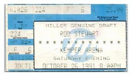Canne Stewart Concert Ticket Stub Octobre 26 1991 Kansas Ville Missouri - £33.62 GBP