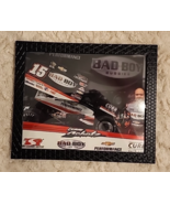 Donny Schatz #15 Bad Boy Buggies Hero Card 8&quot; X 10&quot; Race Schedule 2015 F... - $12.86