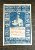 Vintage 1904 Libby&#39;s Concentrated Soups Page Original Ad 721 - $6.64
