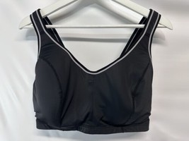 Livi Active Sports Bra by Lane Bryant 44DDD Molded Black Wireless - £14.01 GBP