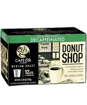 Cafe Ole Decaf Donut Shop coffee. 12 count box. Lot of 3. keurig compatible - £55.37 GBP