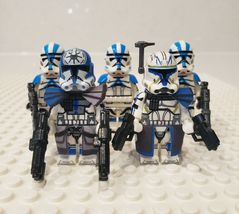 5Pcs/set Captain Rex Jesse 501st Legion Clone Trooper Star Wars Minifigures Toys - £11.16 GBP