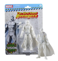 Marvel The West Coast Avengers The Vision Solid White 6&quot; Figure Mint on Card - £11.96 GBP